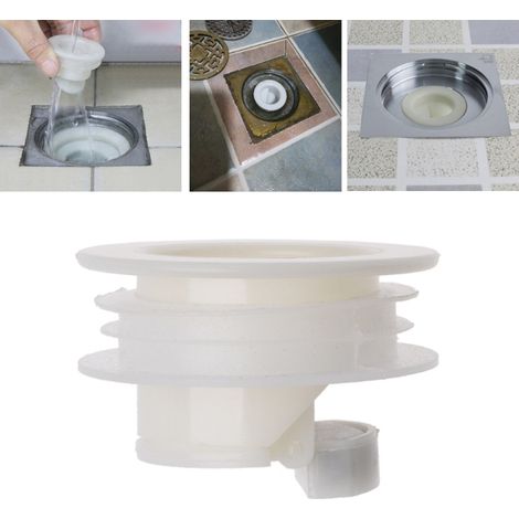Noyau anti-odeurs pour siphon de sol de salle de bain, couvercle intérieur pour siphon de balcon de salle de bain, siphon de sol anti-insectes, anti-odeurs et anti-refoulement pour cuisine