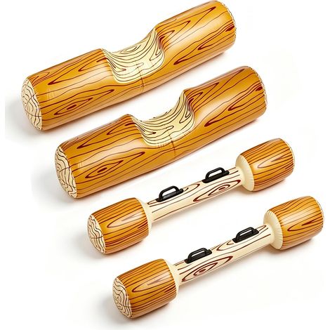 Ensemble Flottant Gonflable, 4 Pcs, Jeux Nautiques pour Adulte Fête de Piscine, Lot de 2 Flotteurs de Bassin (1/5)