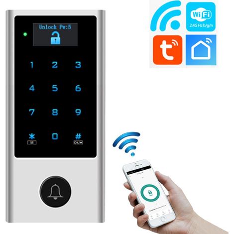 Tuya Controllo Accessi con Display Smart WiFi Impermeabile  Campanello (1/4)