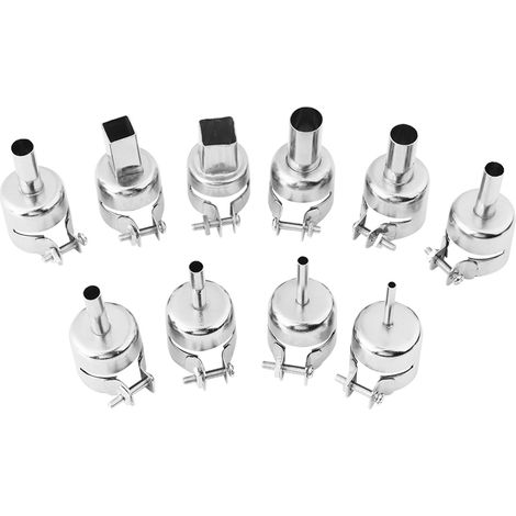 Kit de 10 buses pour pistolet thermique, outils de réparation pour stations de soudage à air chaud (1/5)