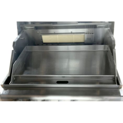 ALLGRILL Edelstahl Plancha Grillplatte - Modul Größe XL Grillfäche 91 x 35 cm 88600 (1/5)