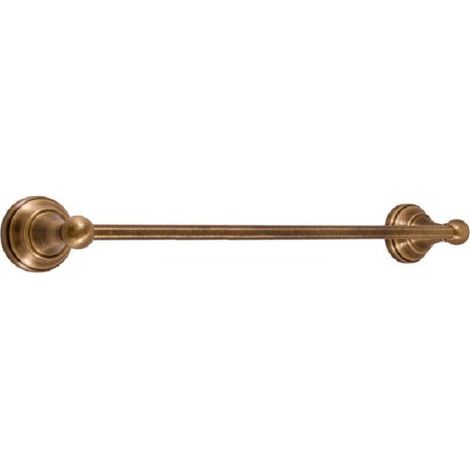 Porte-serviette mural rétro MORAVA en bronze 55,05x7,85 x5,95 cm (1/2)