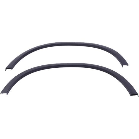 Widened ABS Rear Wheel Arch Protector Trim, 2 Pieces, Debris and Scratch Protection, Rear Wheel Arch Restoration Material (1/5)