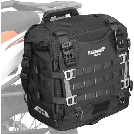 Motorrad-Satteltaschen 35L wasserdicht mit Schnellverschluss und MOLLE-System (1/5)