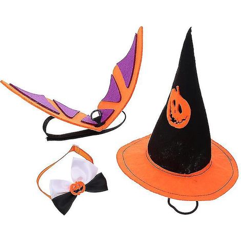 1 nœud papillon pour animaux de compagnie, idéal pour les décorations d'Halloween