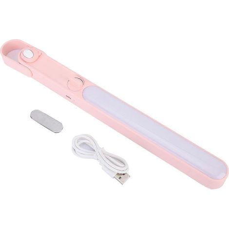 Éclairage LED portable à fixation magnétique USB rechargeable, lampe de placard économique avec capteur, luminaire mural sans fil pour dressing et intérieur (1/5)