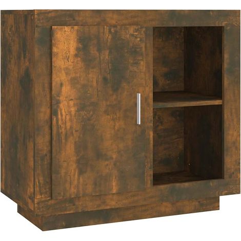 Maison Exclusive - Credenza Rovere Fumo 80x40x75 cm (1/5)