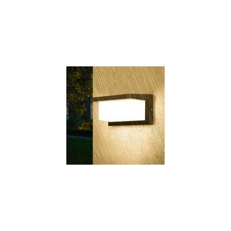 Applique Murale Exterieur, 3000K, 18W, IP65, Luminaire Exterieur,éclairage mural d'extérieur,Lampe Extérieur pour décoration de Jardin, Terrasse, Porche, Patio, Garage