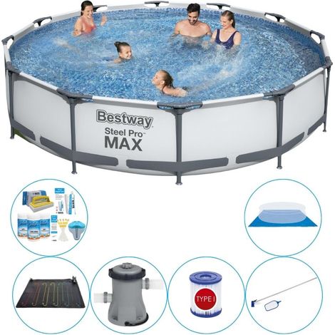 Bestway Bestway Steel Pro MAX Ronde - 366x76 cm - 7-pièces  S22141 (1/5)