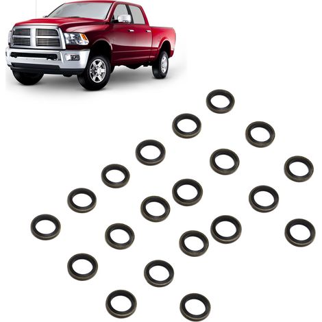 Joints d'étanchéité pour carburant de 12 mm, 20 pièces, vendus pour 3963983. Convient pour Cummins (numéro de pièce : TU-MFQ012). (1/5)