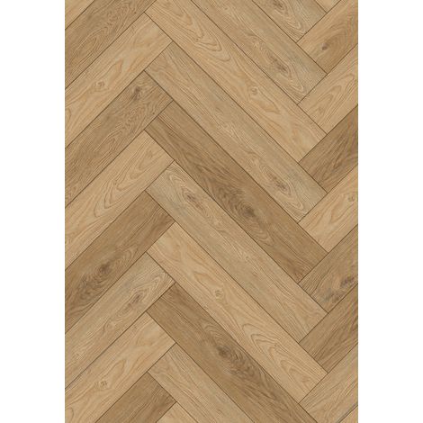 Échantillon de panneau vinyle Mexen Sunset Hills chevron 635 x 127 mm SPC 6,5 mm, sous-couche 1,5 mm, 4 V-Fuga, Chêne - F1170-S (1/2)