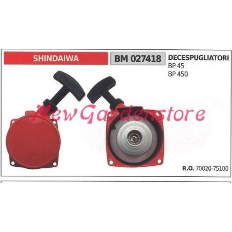Anlassen SHINDAIWA Motorsensenmotor BP 45 450 027418