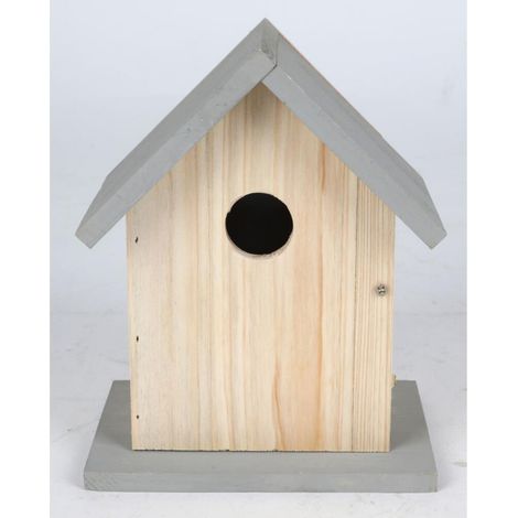 BURI Nistkasten Brut Vogelhaus Meisen Wildvögel Holz Hilfe Futter Häuschen Höhle (1/5)