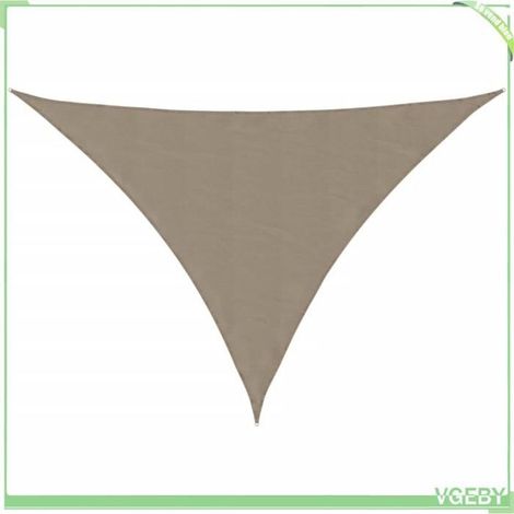 Voile de parasol - FAFEICY - 135444 - Triangulaire 2,5x2,5x3,5 m - Tissu Oxford PU - Anti-UV et déperlante (1/5)