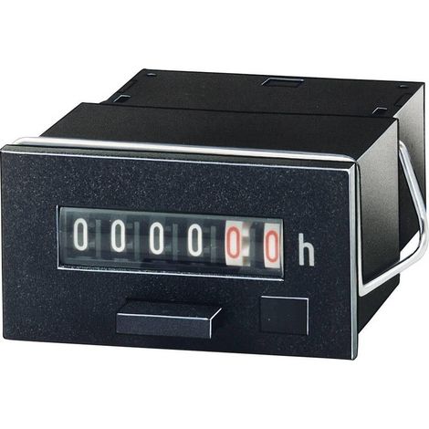 Kübler HB 26.21.4 AC contador de horas negro empotrable