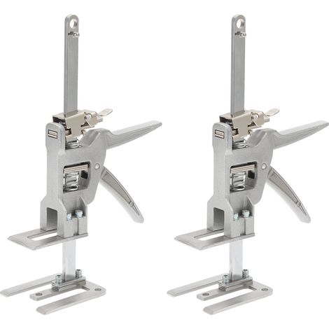 Jiubiaz Elevador de muebles juego de 2, brazo de elevación 30 cm, altura 0-145 mm, carga hasta 150 kg (1/5)