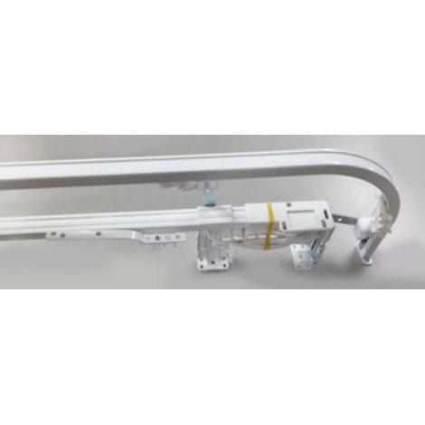 SCORRITENDA ESTENSIBILE SIRIO KIT 120/215 CM BIANCO- 1,0 pz