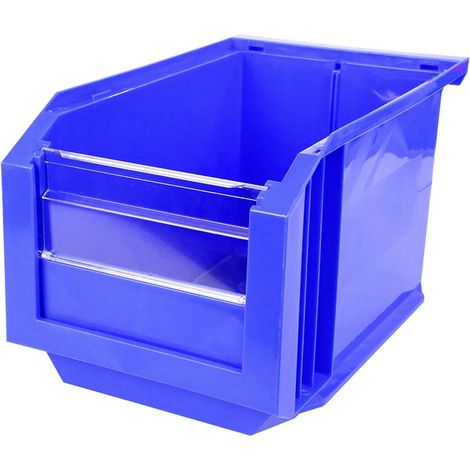 Bac Européan 11L Bleu avec Volet Abattant - 5046067