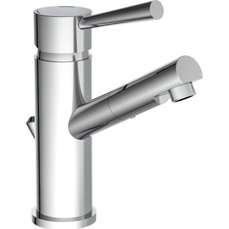SCHÜTTE Niederdruck Wasserhahn Bad Einhebelmischer Badezimmer Badarmatur Waschtischarmatur Waschbecken Waschtischbatterie 79101 (1/5)