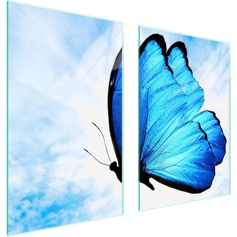 PLACA PROTECTORA DE VIDRIO PARA COCINA 65x52 MARIPOSA (1/5)