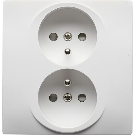 DEBFLEX - DEBFLEX DOUBLE PRISE DE COURANT 2P+T 1 POSTE BLANC - 749231