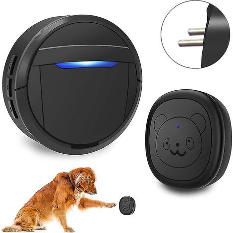 Sonnette sans fil, sonnette pour chien pour l'apprentissage de la propreté, étanche IP55, carillon fonctionnel (1/4)