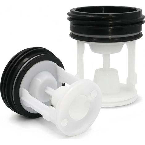 Lot de Bouchon Vidange avec Joint Vidange pour Machine à Laver. Filtre Pompe de Vidange Universel et Bouchon Anti Odeur Machine à Laver. Kit Remplacement Joint de Bouchon de Vidange Étanchéité Optimal (1/5)
