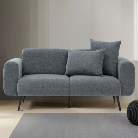2-sitzer Sofa Seite Anthrazit