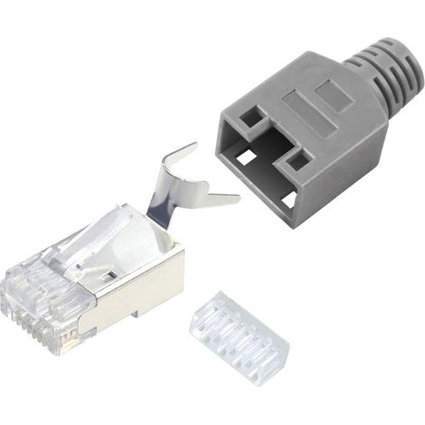 INTELLINET Plug per cat. 5, 6, 7 STP con copriconnettore (1/5)