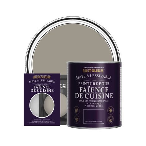 Peinture pour Faïence de Cuisine, Finition Mate - Truffe (1/2)
