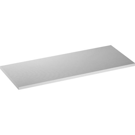 VIGOR Edelstahl-Arbeitsplatte Tief, mittel, (LxBxH) 1725 x 700 x 40 mm