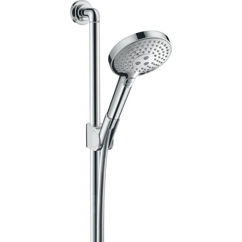 Axor Citterio - Set de douche Raindance Select S 120, 3 jets, tiges et flexible, chrome 27991000 (1/5)