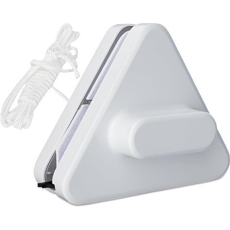 Nettoyeur de vitres magnétique triangulaire, double face, ergonomique, pour vitres épaisses 8-15mm (1/5)