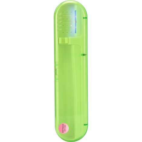 Portable Stérilisateur à Brosses à Dents UV LED, Désinfectant pour Brosse à Dents Portable Vert (1/5)