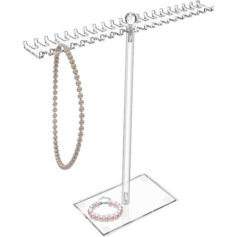Acrylique collier, acrylique bijoux standard - collier organisateur - transparent bijoux organisateur standard collier oreille bracelet porte (1/5)