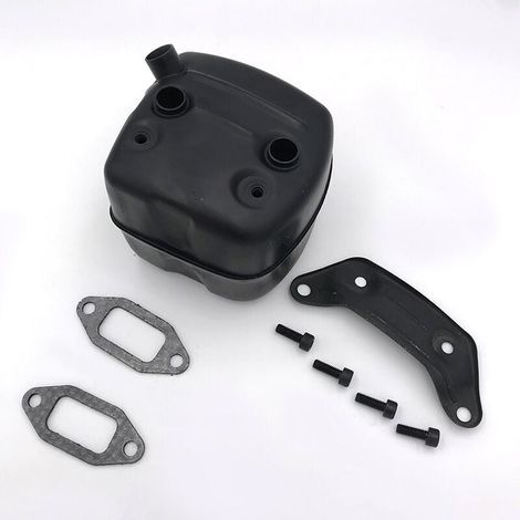 Kit de Pot échappement pour Husqvarna 371 372XP 385 390XP Série, Silencieux d'échappement Plaque de Refroidissement Pièces Accessoire de Trononneuse (1/5)