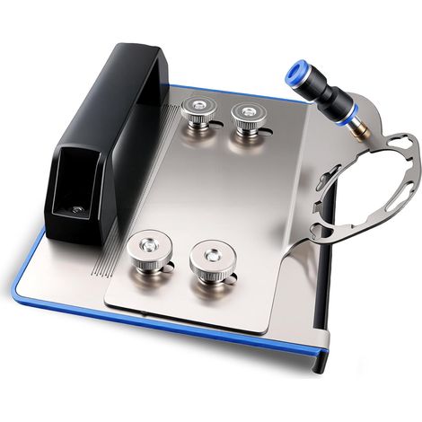 45 Degree Tile Chamfering Tool, Adjustable Angle Grinder Stand for Tile 45 Degree Chamfer Cutting for Cutting Ceramic Stone, Angle Grinder Attachments for Chamfering (1/5)