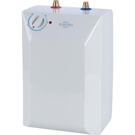 EVENES Warmwasserspeicher Boiler Drucklos 10 Liter Übertisch/Unterisch 230V 2 kW TG10-Obertisch