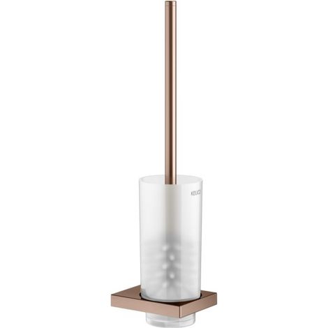 KEUCO EDITION 11 Ensemble brosse de toilette, verre cristal