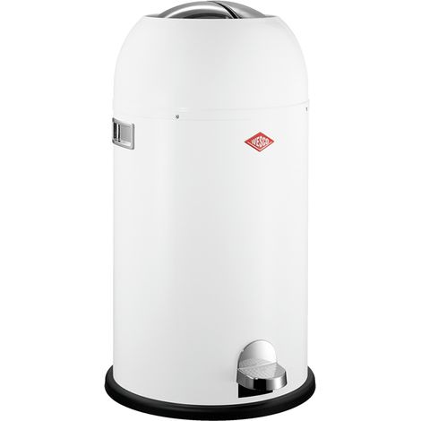 Wesco Mülleimer Kickmaster weiß (1/3)