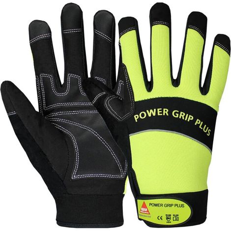 Montagehandschuh POWER GRIP PLUS 40200M Hase Gr.10