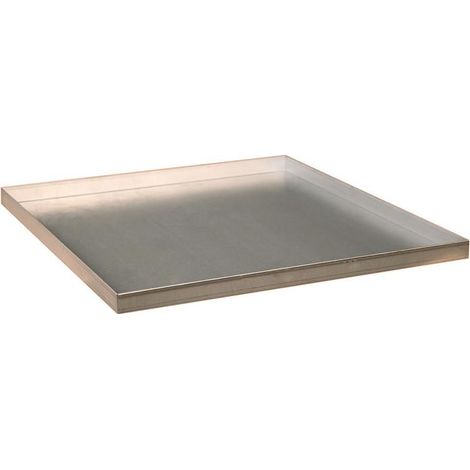 Tablette l.500xP500 mm tôle d'acier argent galvanisé adapté à armoire à outils STUMPF (1/2)
