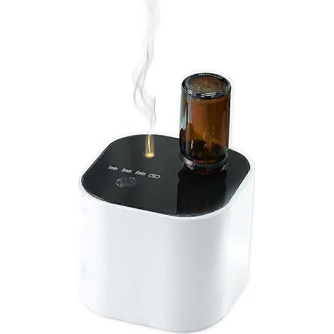 Diffuseur sans fil et sans eau, mini diffuseur portable, diffuseur d'aromathérapie, 3 modes de brumisation, démarrage automatique, 400 pi² (37 m²) (1/5)