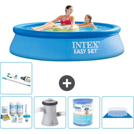 Intex Piscine Easy Set Ronde - 244x61 cm - 6-pièces S40428 (1/5)