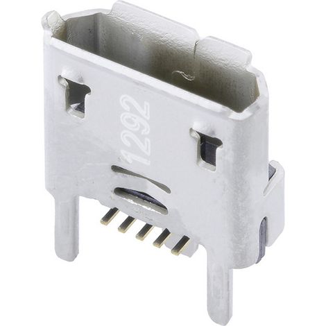 Micro USB Buchse Vertikal 1051330011 Molex Inhalt: 1 St. (1/2)