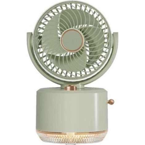 Portable fan with 300ml humidifier and ambient light - 3 speeds, 1800mAh lithium battery (1/4)