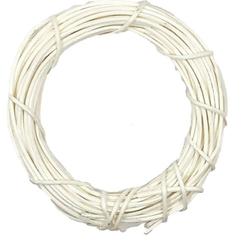 Couronne En Rotin Artificielle - Anneau De Vigne En Rotin - Décoration De Fête Et De Festival - 1 Pièce (1/5)