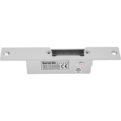 Serrure à gâche électrique de contrôle d'accès NC sans cathode pour porte en bois et métal (sans gâche) (1/5)