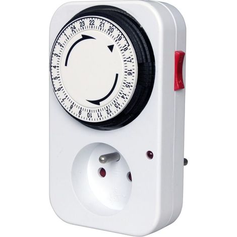 13114 Programmateur journalier mécanique, Blanc