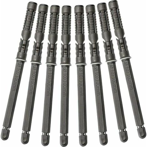 Lucky-88 – Supports étagères murales invisibles – Lot de 8 – Capacité de charge 40 kg – Acier trempé pour fixation sur bois et maçonnerie (1/5)
